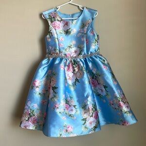 Printed Floral Dress-Size 6